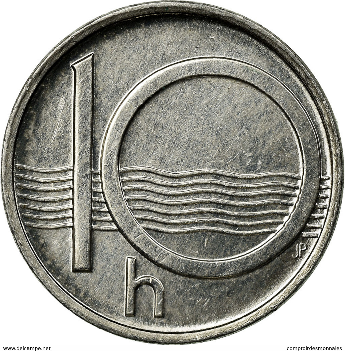 Monnaie, République Tchèque, 10 Haleru, 1997, TTB, Aluminium, KM:6 - Tchéquie