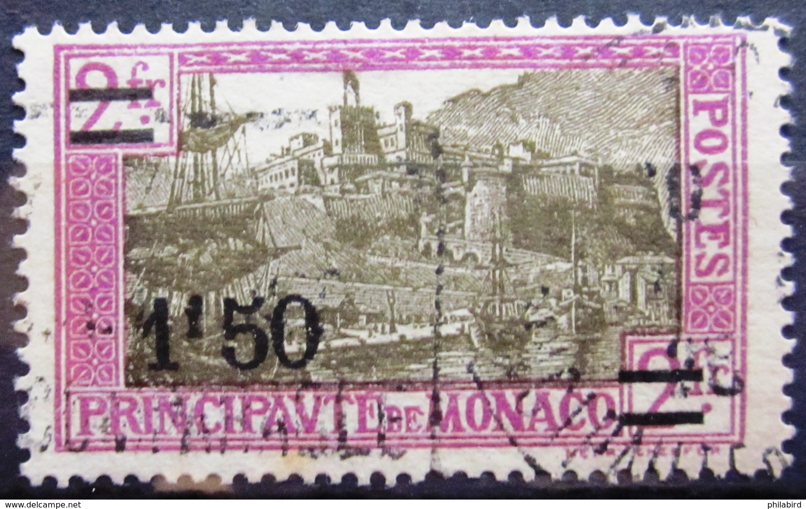 MONACO                 N° 110                  OBLITERE - Used Stamps