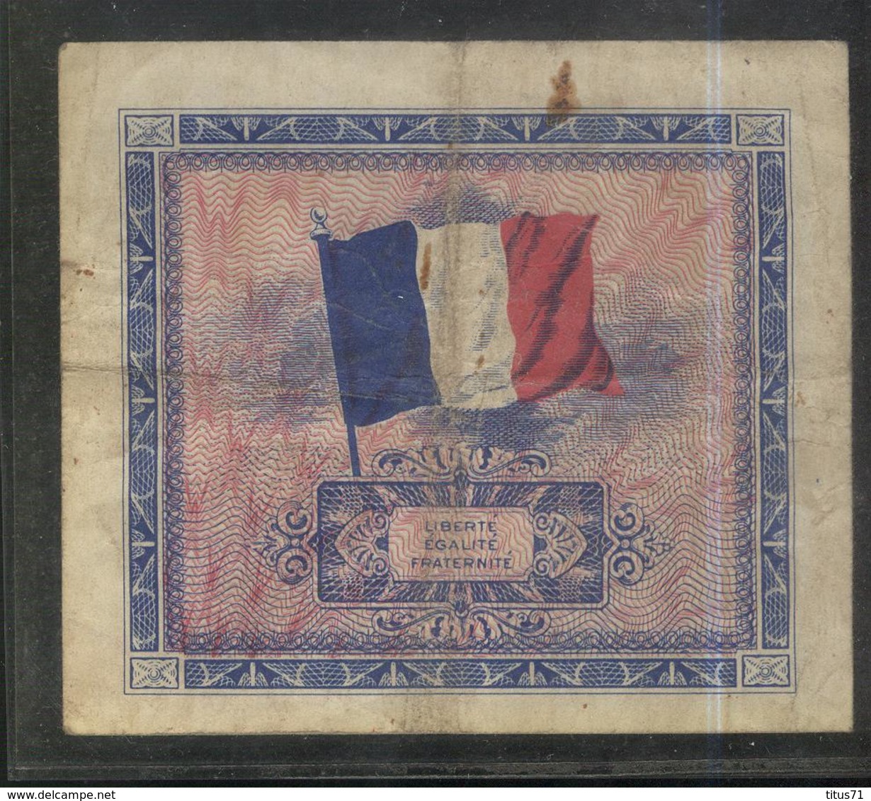 Billet 10 Francs 1944 Drapeau Sans Série - 1944 Drapeau/Francia