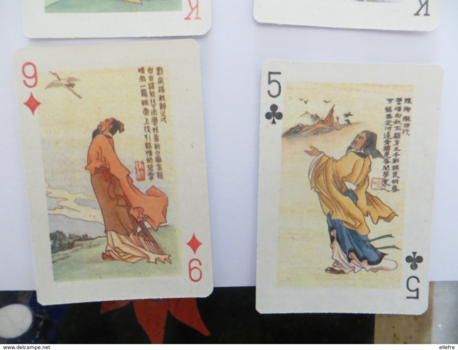 Jeu De Carte Complet Asie Carte à Jouer Avec Visuel Japon Japonisme Très Belle Illustration Dans Sa Boite D'origine - Carte Da Gioco