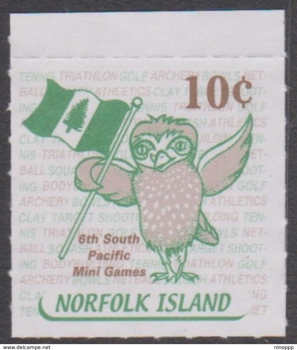 Norfolk Island ASC 769 2001 South Pacific Games Ex Booklet, Mint Never Hinged - Norfolk Island