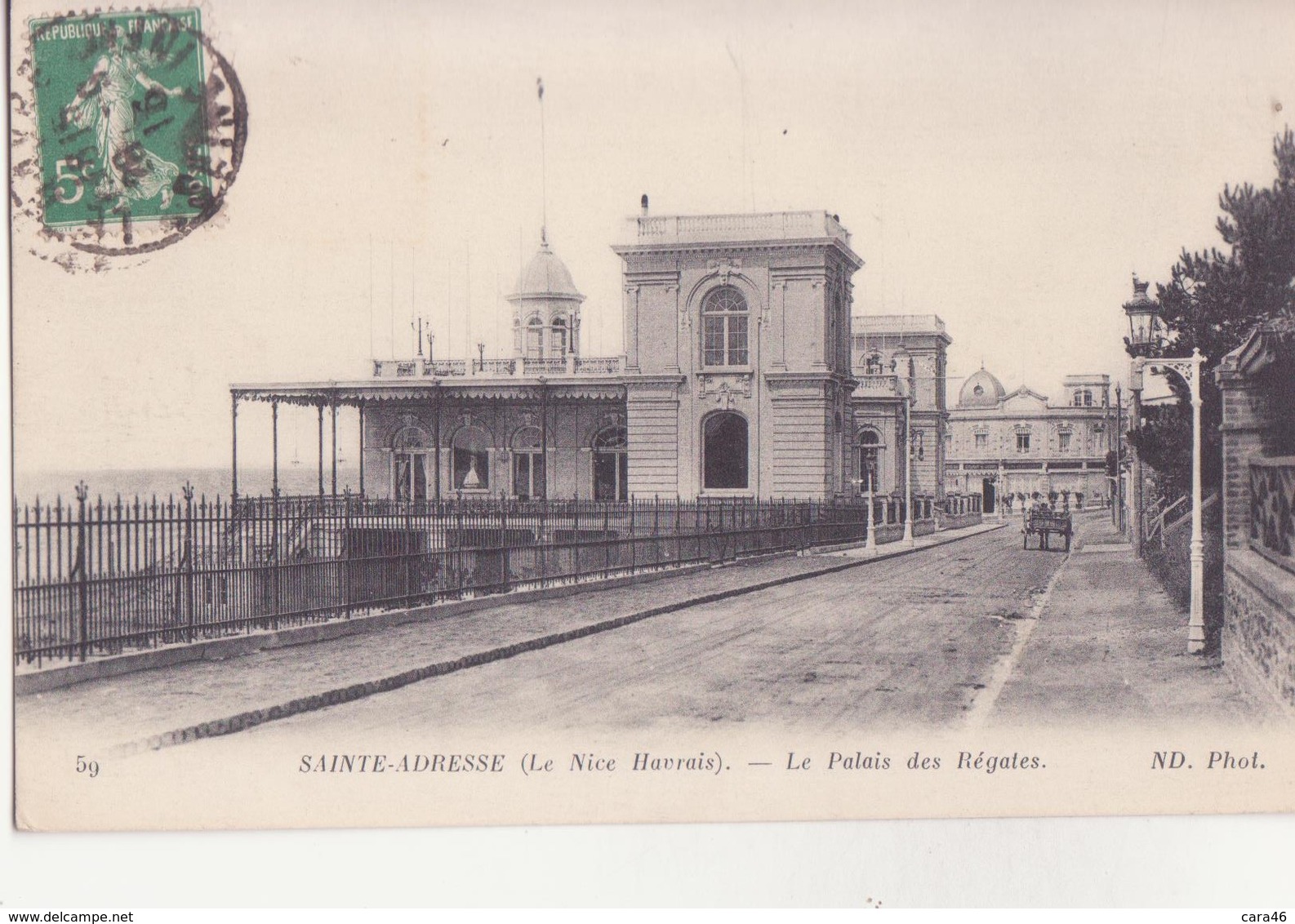 CPA - 59. SAINTE ADRESSE - Le Palais Des Régates - Sainte Adresse