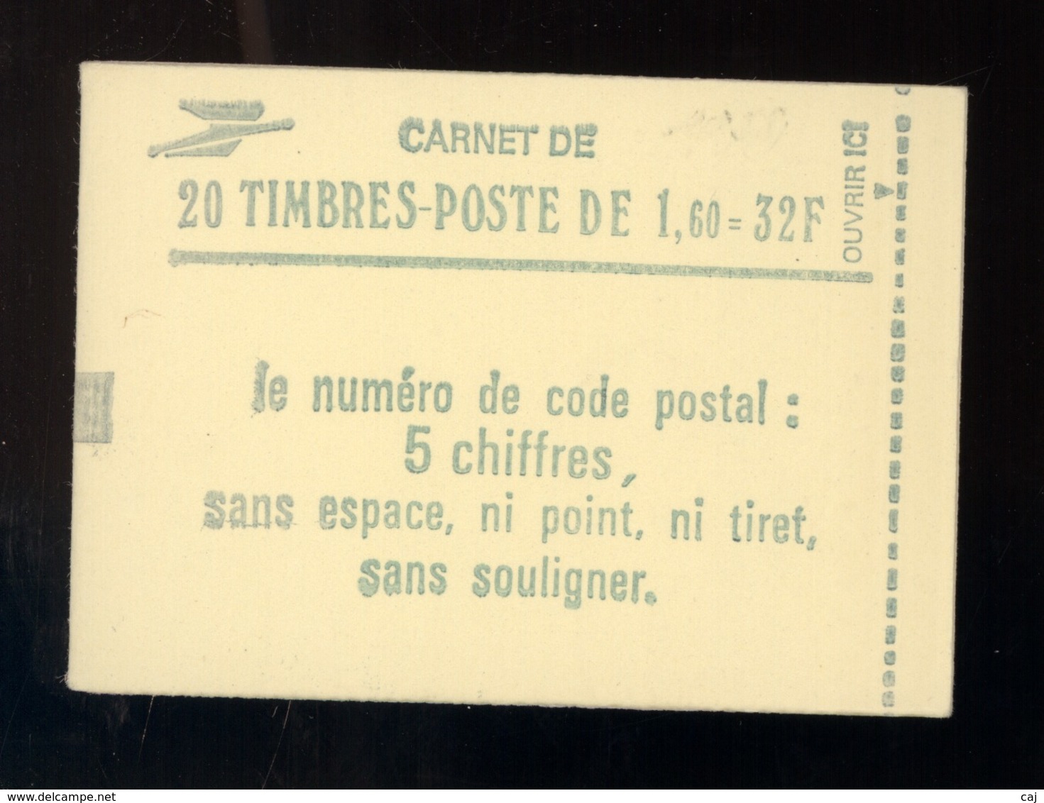 France  - Carnet  :  Yv  2219 C2  **  Conf 8 - Autres & Non Classés