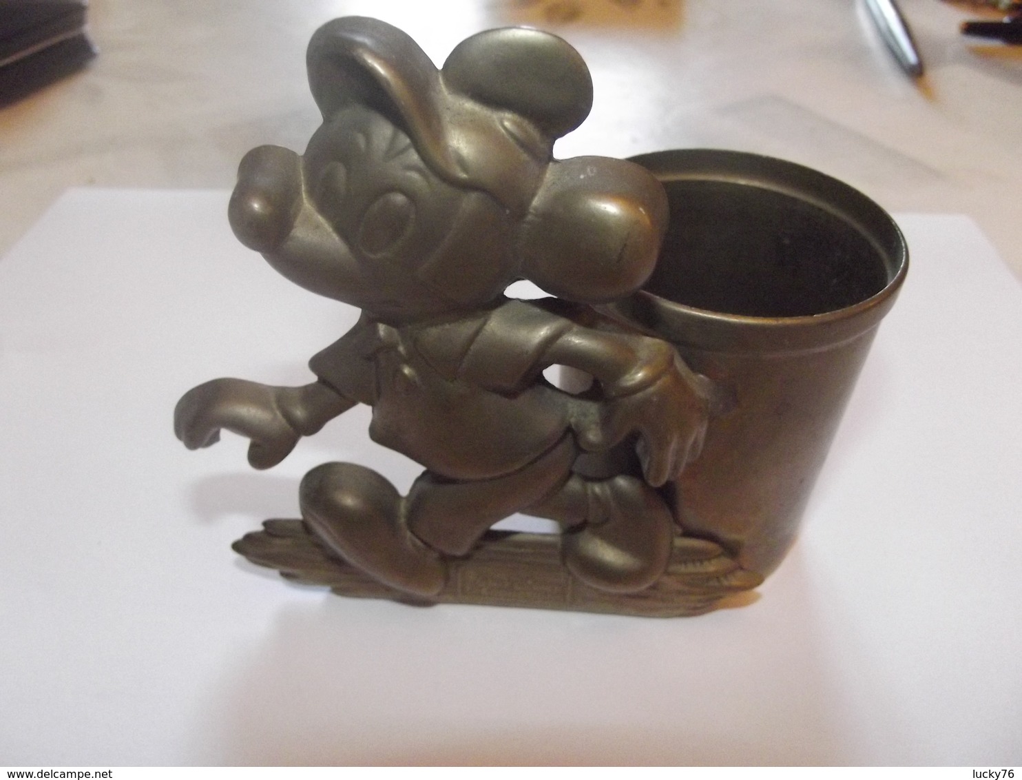 Pot A Style En Laiton Mickey Walt Disney - Autres & Non Classés