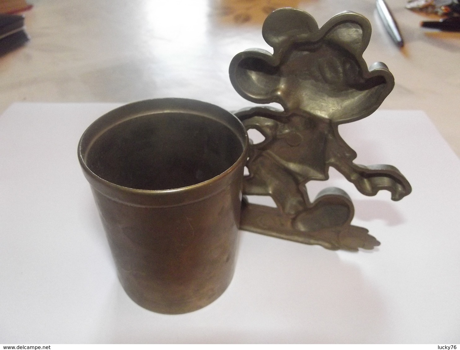 Pot A Style En Laiton Mickey Walt Disney - Autres & Non Classés