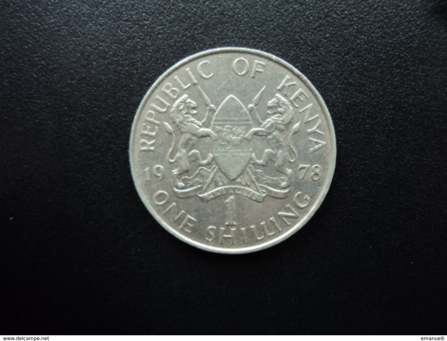 KENYA : 1 SHILLING   1978    KM 14      SUP - Kenya