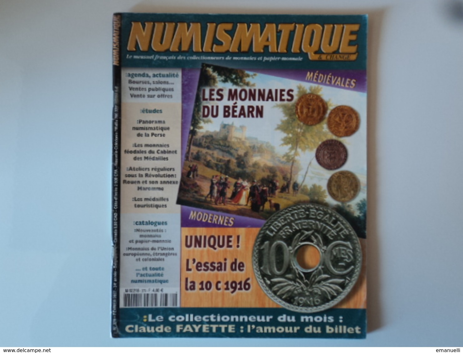 NUMISMATIQUE & CHANGE : Le Mensuel Français Des Collectionneurs De Monnaies Et Papier-monnaie N° 379 * - French
