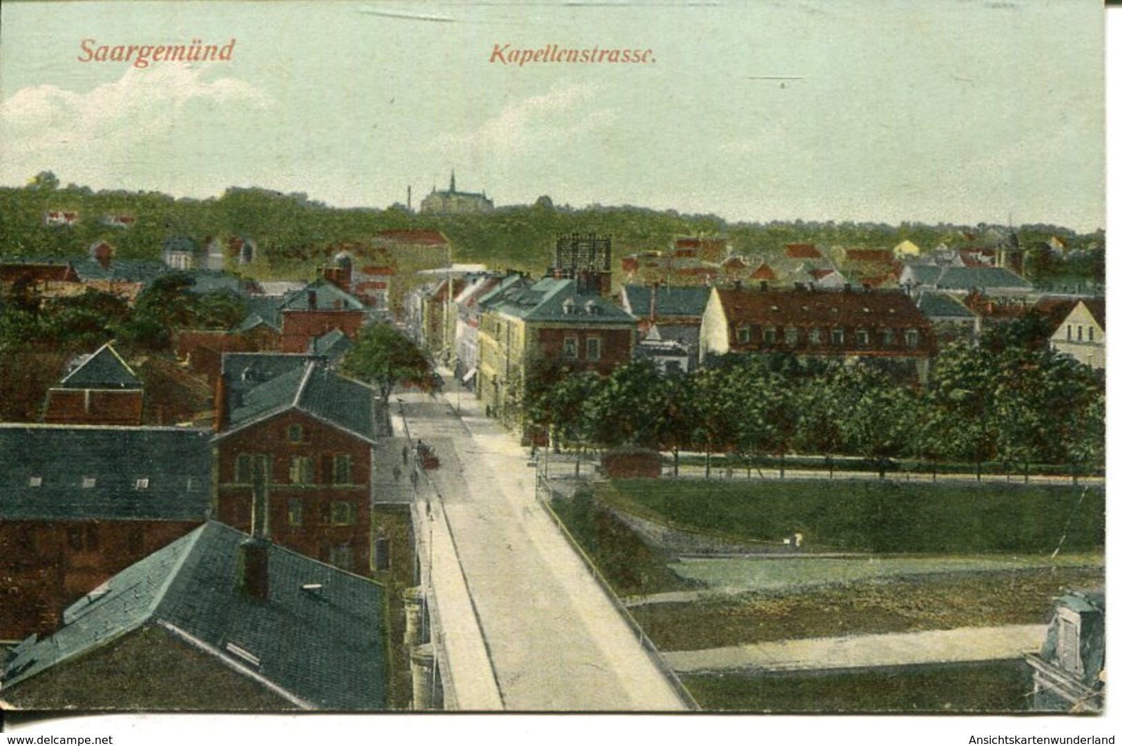 006632  Saargemünd - Kapellenstrasse  1919 - Lothringen