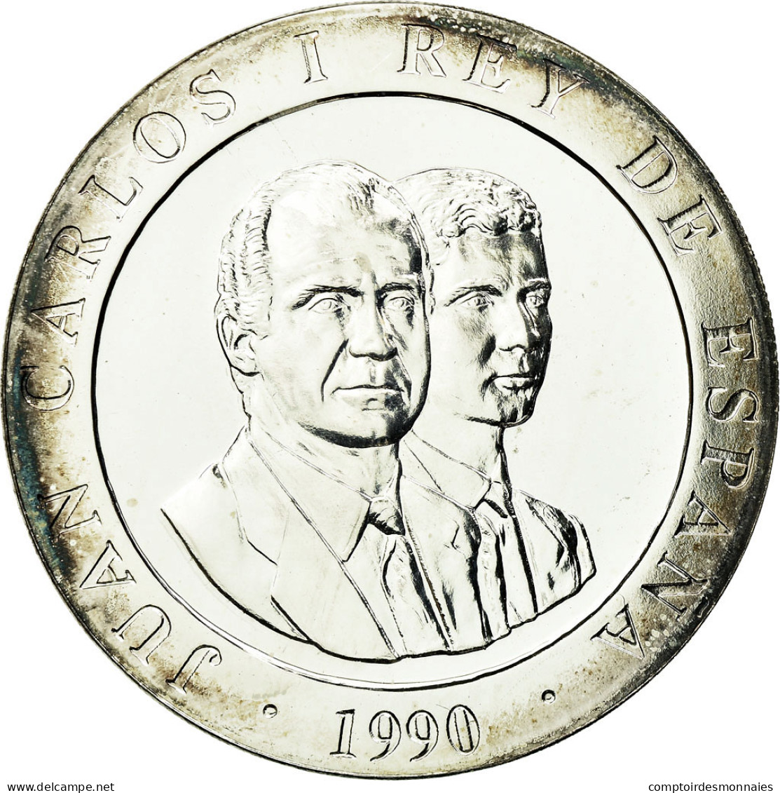 Monnaie, Espagne, Juan Carlos I, Barcelona Olympics, 2000 Pesetas, 1990, Madrid - 2 000 Pesetas