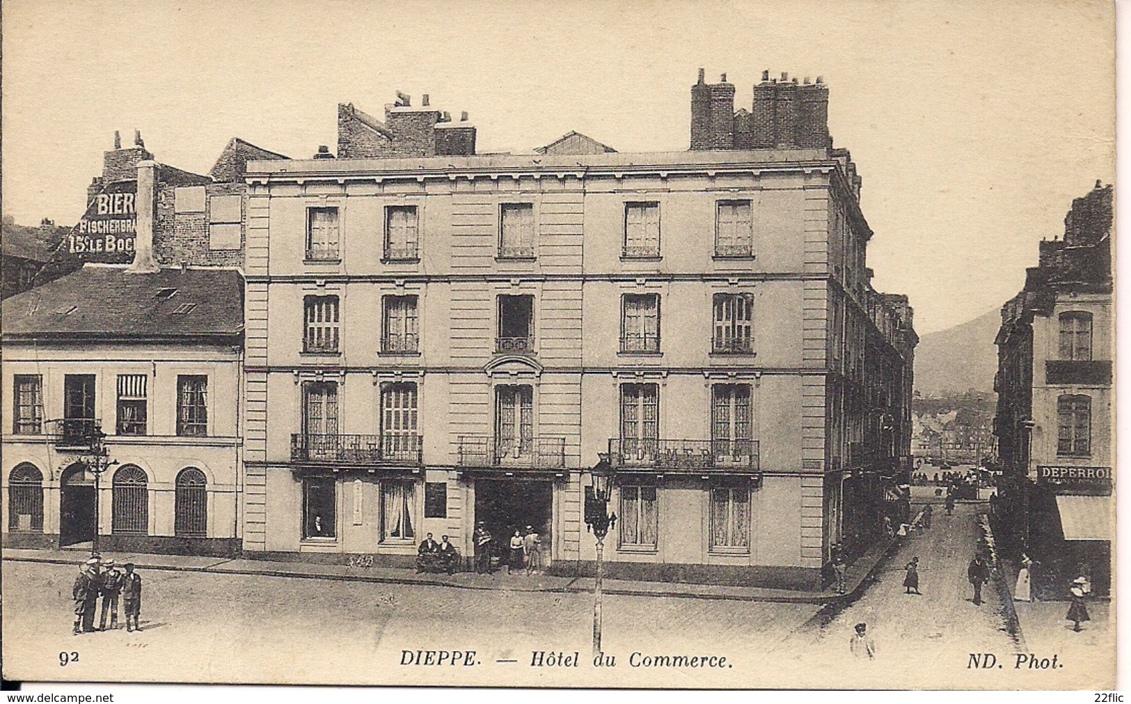 DIEPPE HOTEL DE COMMERCE - Dieppe