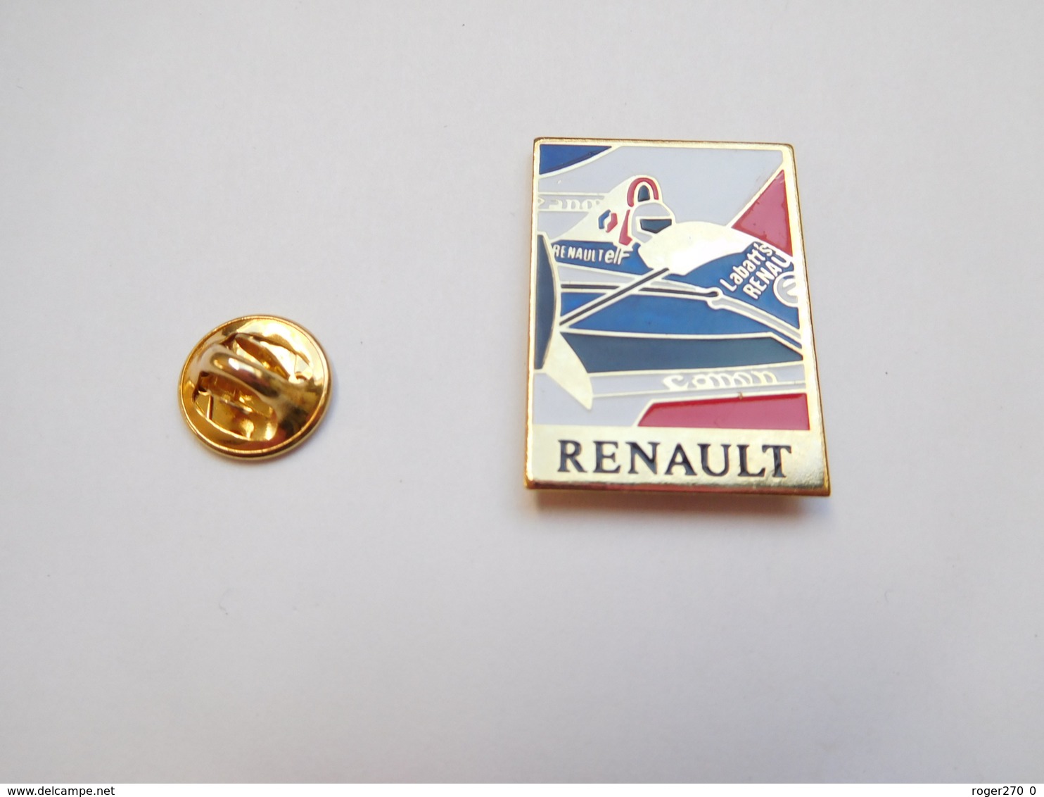 Beau Pin's , Auto Renault F1 , Carburant ELF , Biére Labatt's - Renault