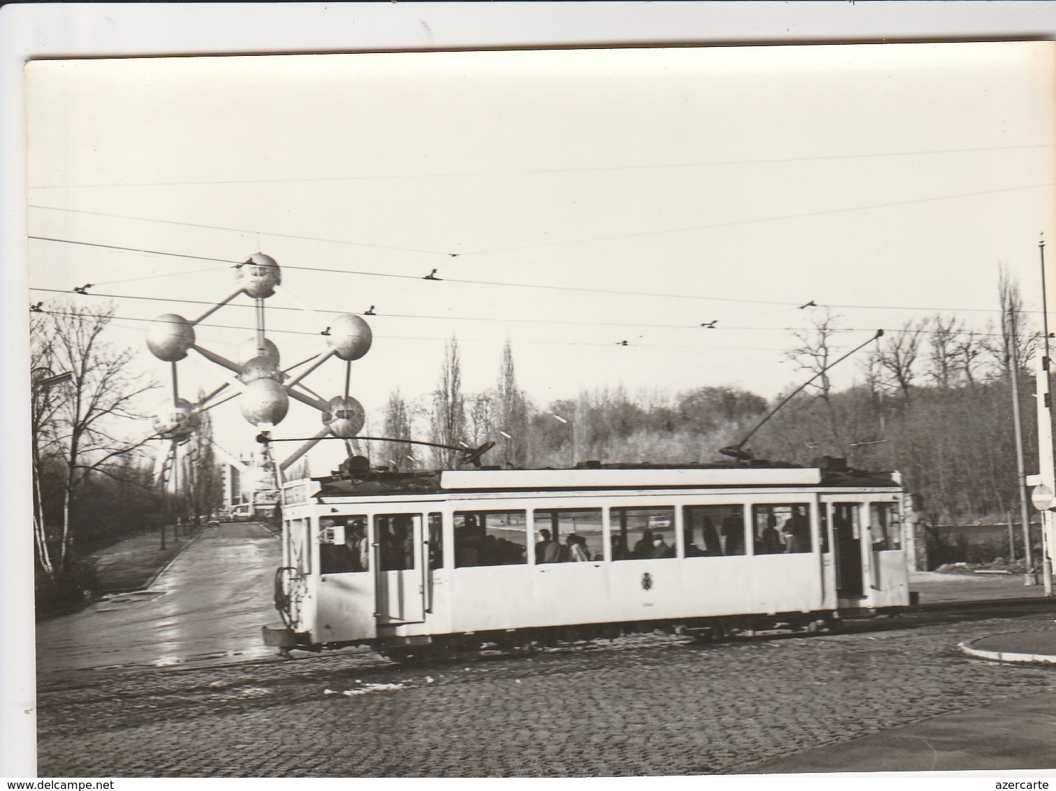 Bruxelles, Laeken  ,foto , Photo , Tram électrique , Tramway ;Laeken ,Heysel , Atomium - Vervoer (openbaar)