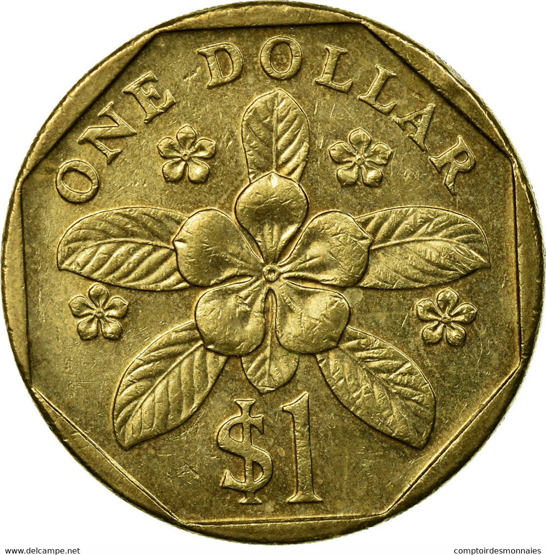 Monnaie, Singapour, Dollar, 2006, Singapore Mint, TTB, Aluminum-Bronze, KM:103 - Singapour