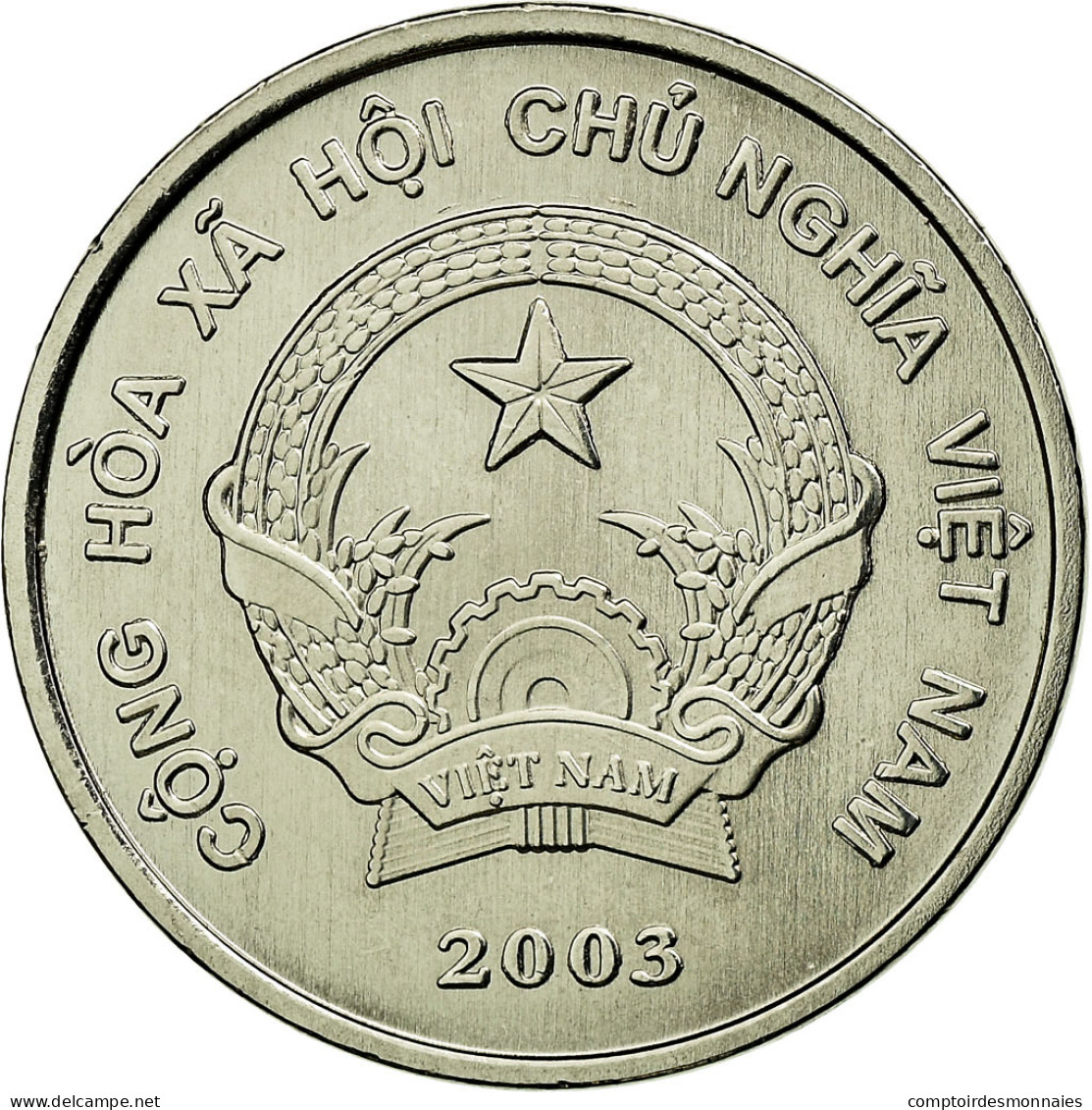 Monnaie, Viet Nam, SOCIALIST REPUBLIC, 200 Dông, 2003, Vantaa, SUP, Nickel Clad - Vietnam