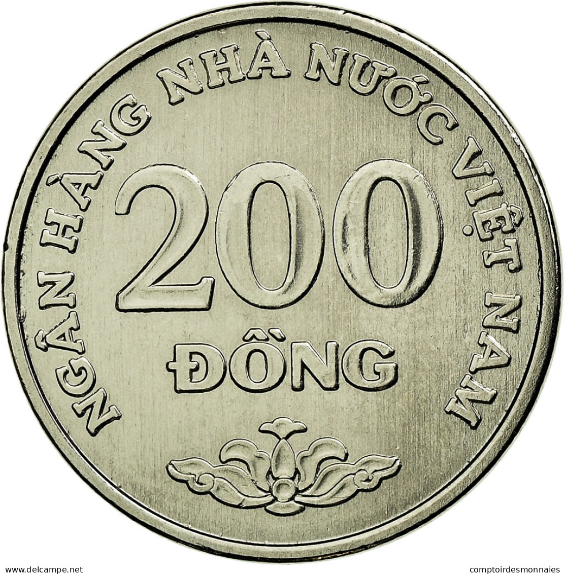 Monnaie, Viet Nam, SOCIALIST REPUBLIC, 200 Dông, 2003, Vantaa, SUP, Nickel Clad - Viêt-Nam