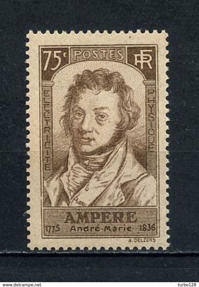 FRANCE 1935 N° 310 ** Neuf MNH Superbe C 45 € André Marie Ampère Physicien électodynamique - Ongebruikt