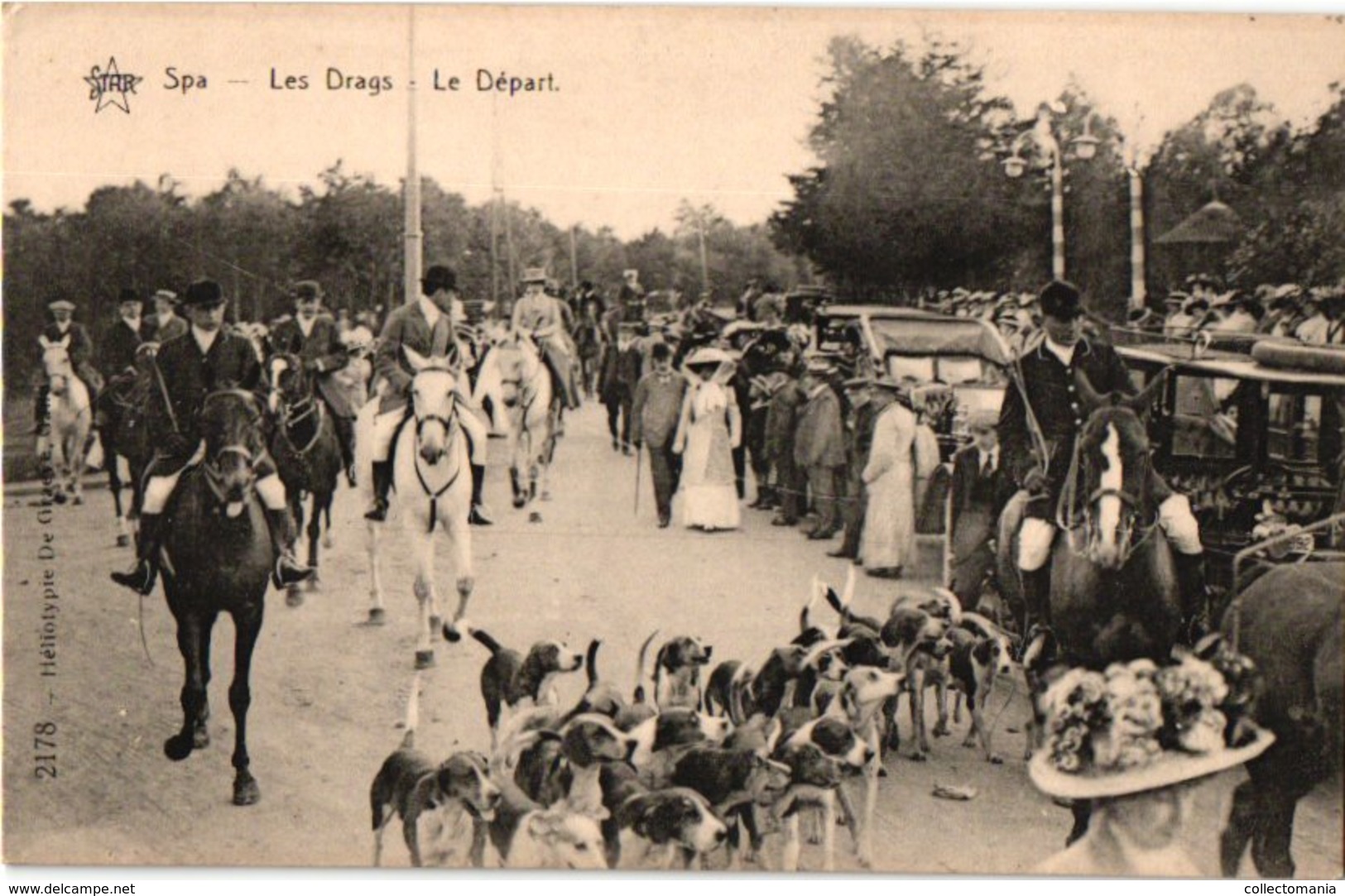36 Postkaarten Chasse, Dogs, Dynastie, 4 Horses Chariots, C1900, Hund  Chien De Chasse DRAGS Chasse Jachtpartij Paarden - Politieke En Militaire Mannen