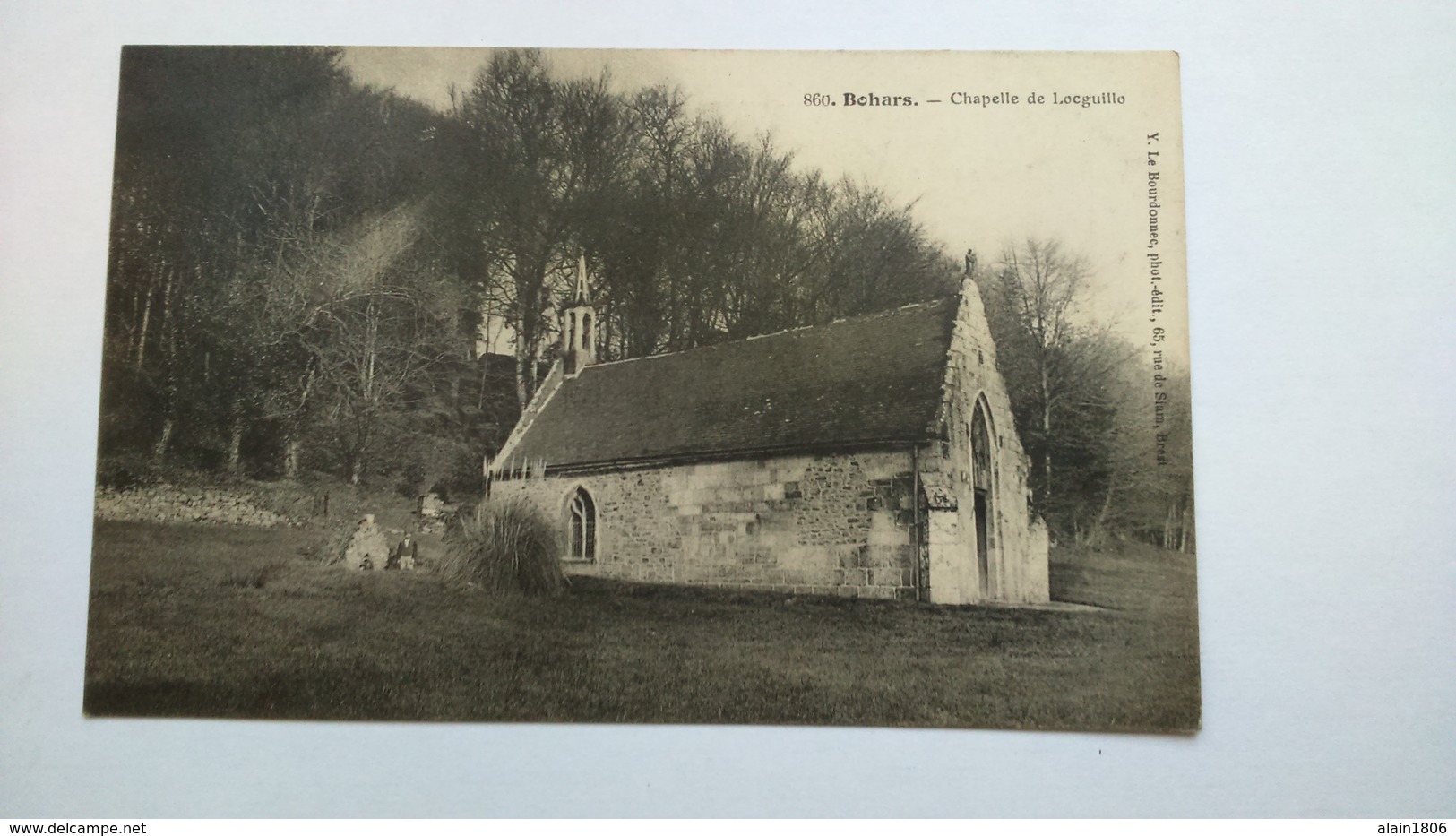 Carte Postale (N2 ) Ancienne De Bchars , Chapelle De Locguillo - Autres & Non Classés