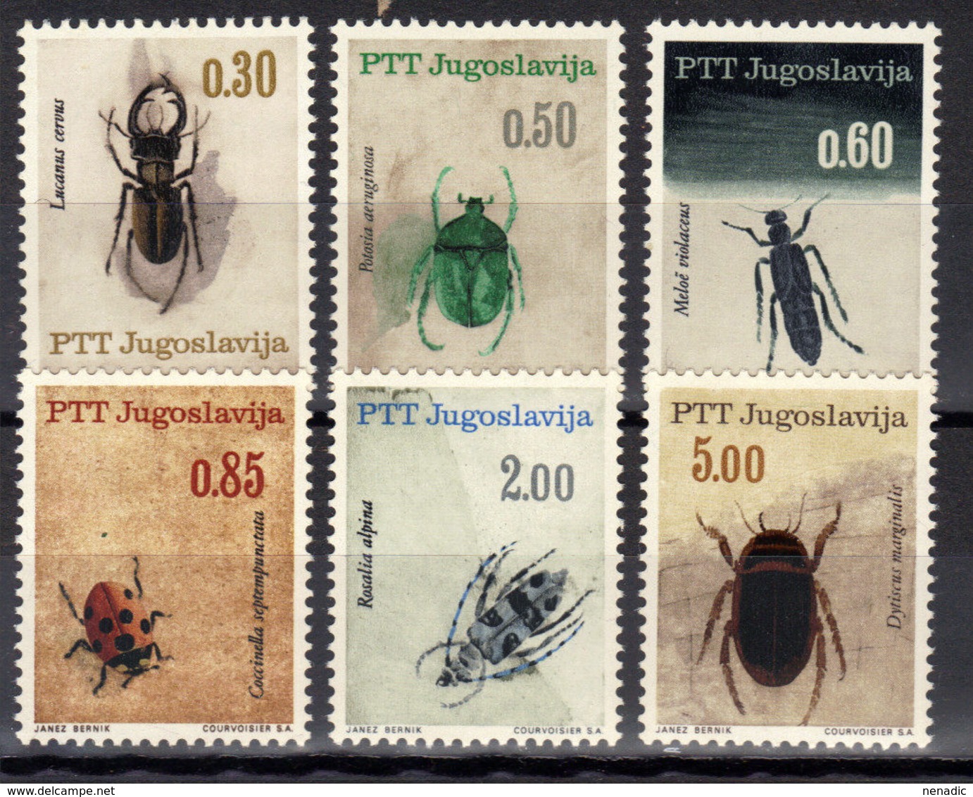 Yugoslavia,Fauna-Bugs 1966.,MNH - Unused Stamps