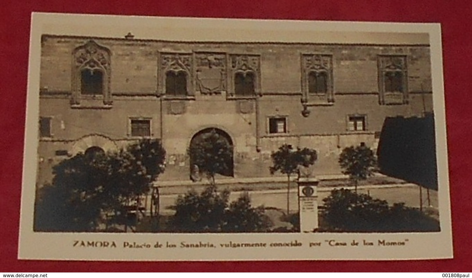 Zamora - Palacio De Los Sanabria , Vulgarmente Conocido Por Casa De Los Momos :::: Carte Photographie   ---------- 489 - Zamora