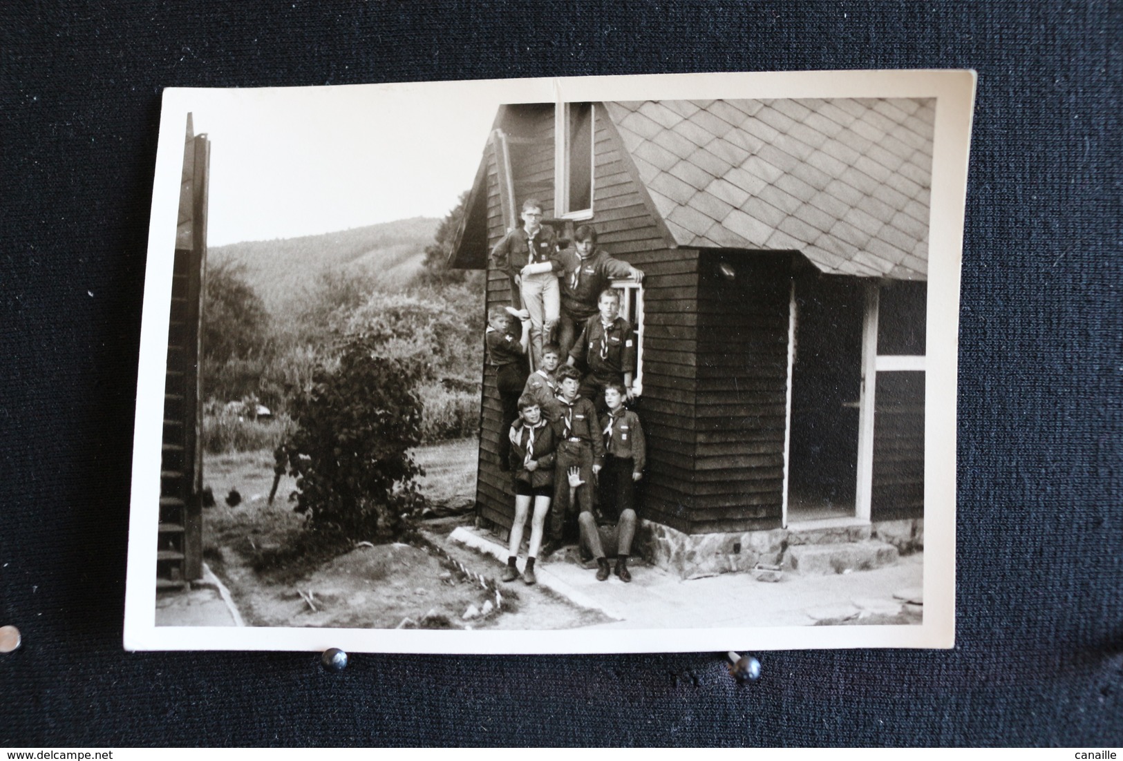 C/o-70 / Carte D'une équipe De Scouts - L Esprit D'équipe /circulé - Scoutisme