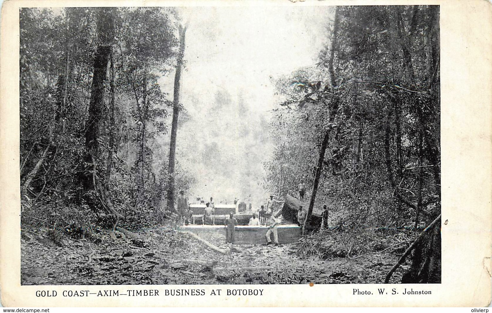 Gold Coast - Ghana - AXIM - Timber Business At Botoboy - Entreprise Du Bois Chez Botoboy - Ghana - Gold Coast