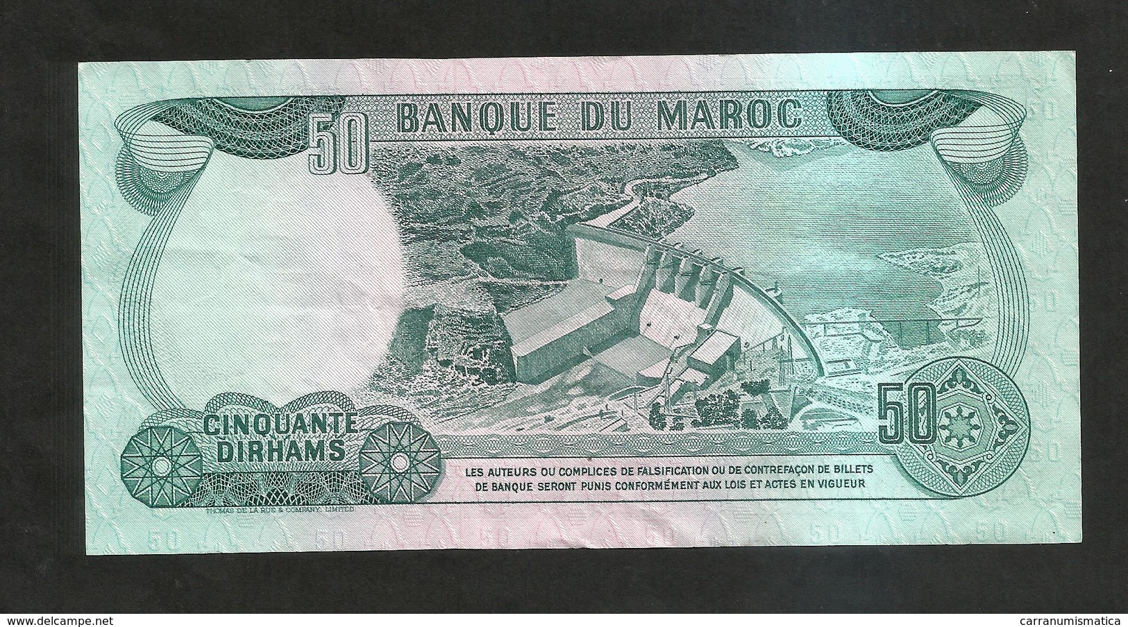 MAROCCO - BANQUE Du MAROC - 50 DIRHAMS (1970) - Marocco