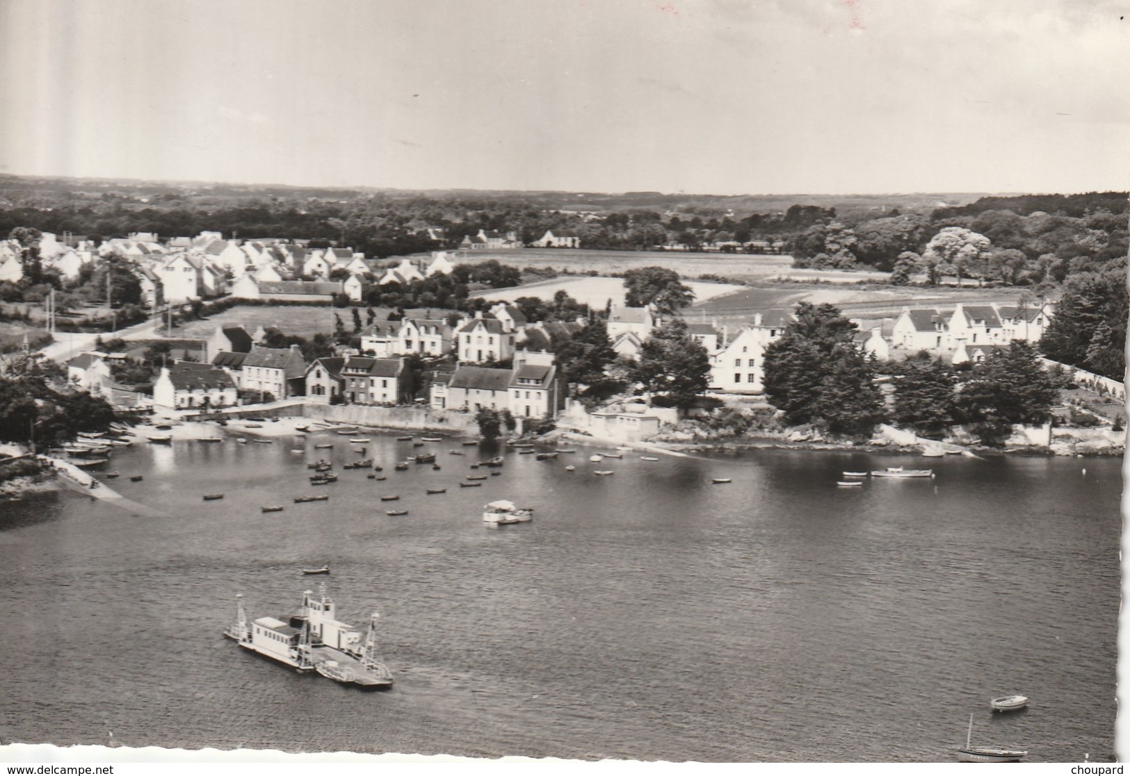 29 - Carte Postale Semi Moderne Dentelée De  Bénodet  Le Petit Port De Saint Marie    Vue Aérienne - Bénodet