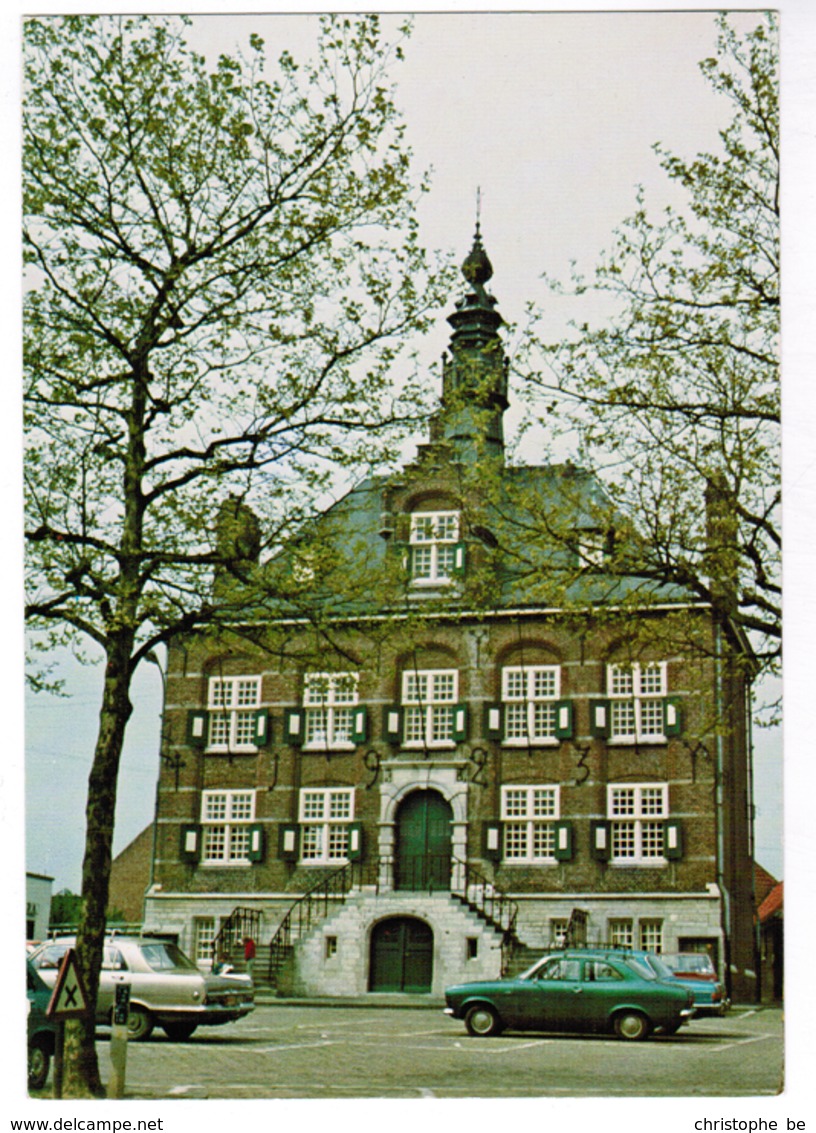 Zomergem Gemeentehuis, Oldtimers 1970's, Ford Escort, Opel.. (pk55372) - Zomergem