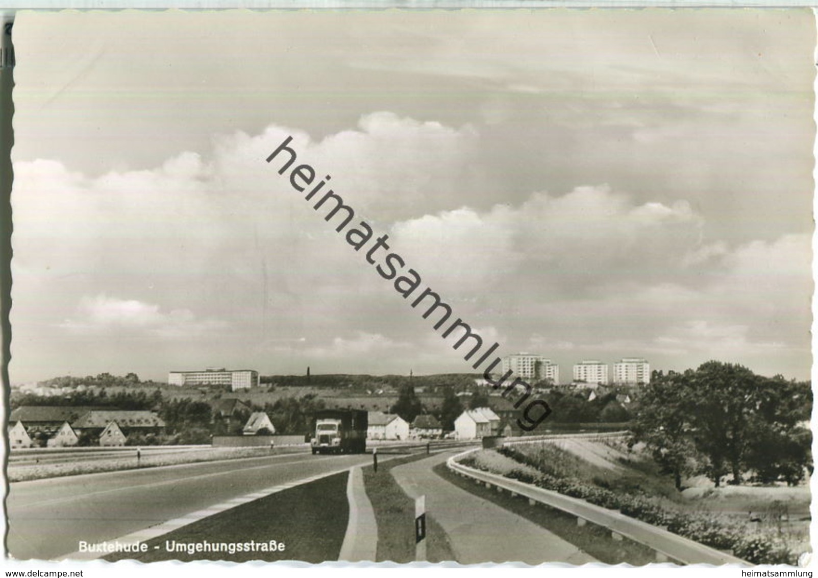 Buxtehude - Umgehungsstraße - Foto-Ansichtskarte - Verlag Nordbild Wennerstorf - Buxtehude