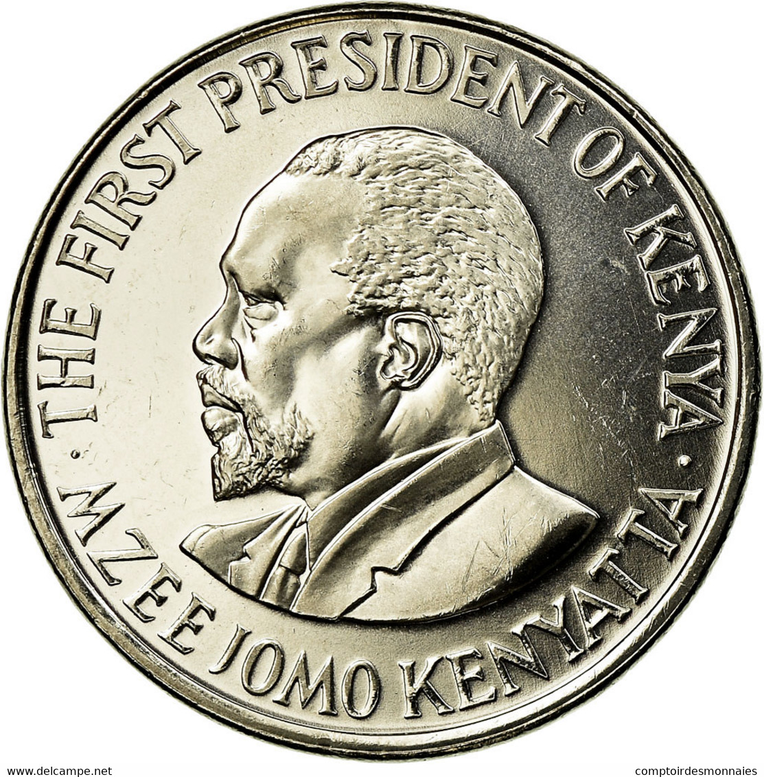 Monnaie, Kenya, Shilling, 2005, British Royal Mint, SUP, Nickel Plated Steel - Kenya