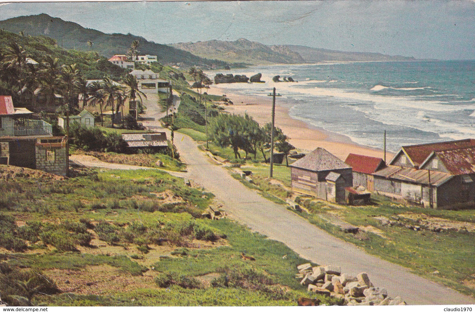 CARTOLINA - BARBADOS - BATHSHEBA , BARBADOS, WEST INDIES - Barbados