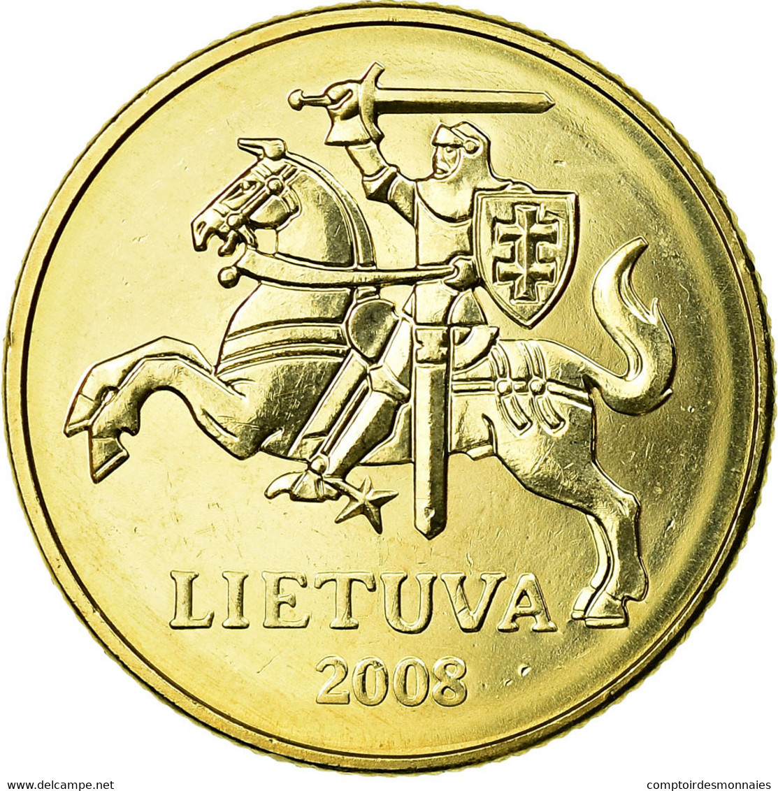 Monnaie, Lithuania, 20 Centu, 2008, SUP, Nickel-brass, KM:107 - Litauen