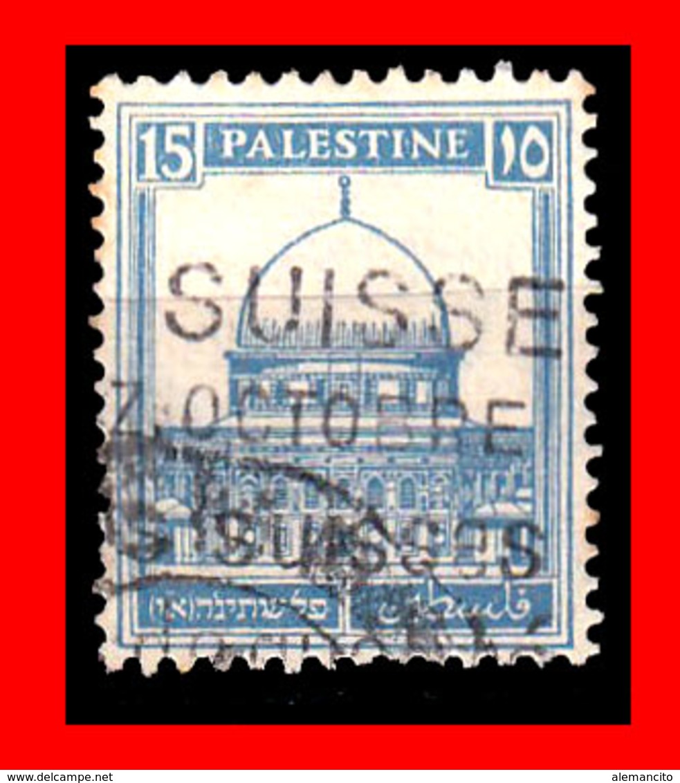 PALESTINA (ASIA )  SELLO USADO AÑO 1922 - Palestina