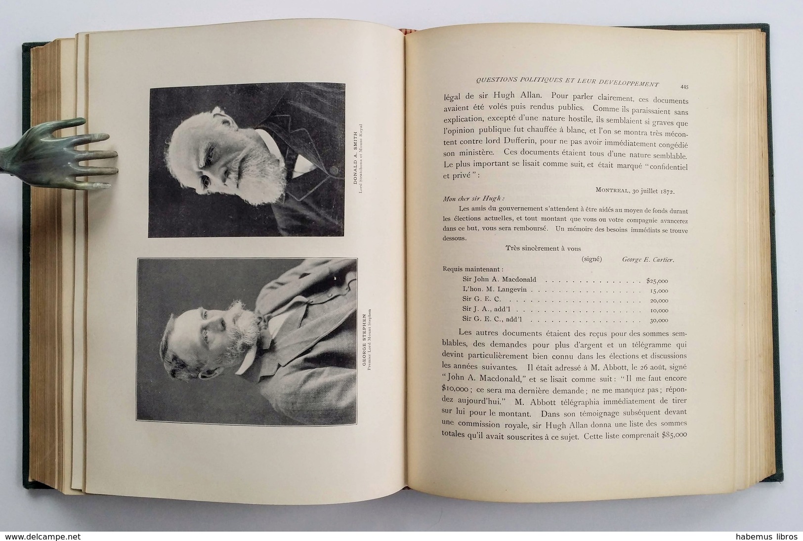 Histoire Populaire Du Canada / J. Castell Hopkins. - Philadelphia ; Chicago ; Toronto : John C. Winston, S.d. [c.1900] - Geschichte