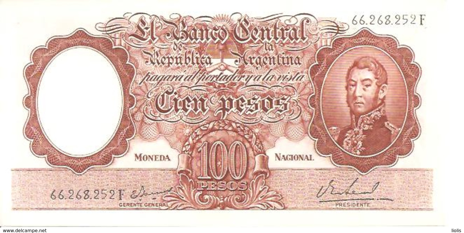 Argentina P-277 100 Pesos - Argentina