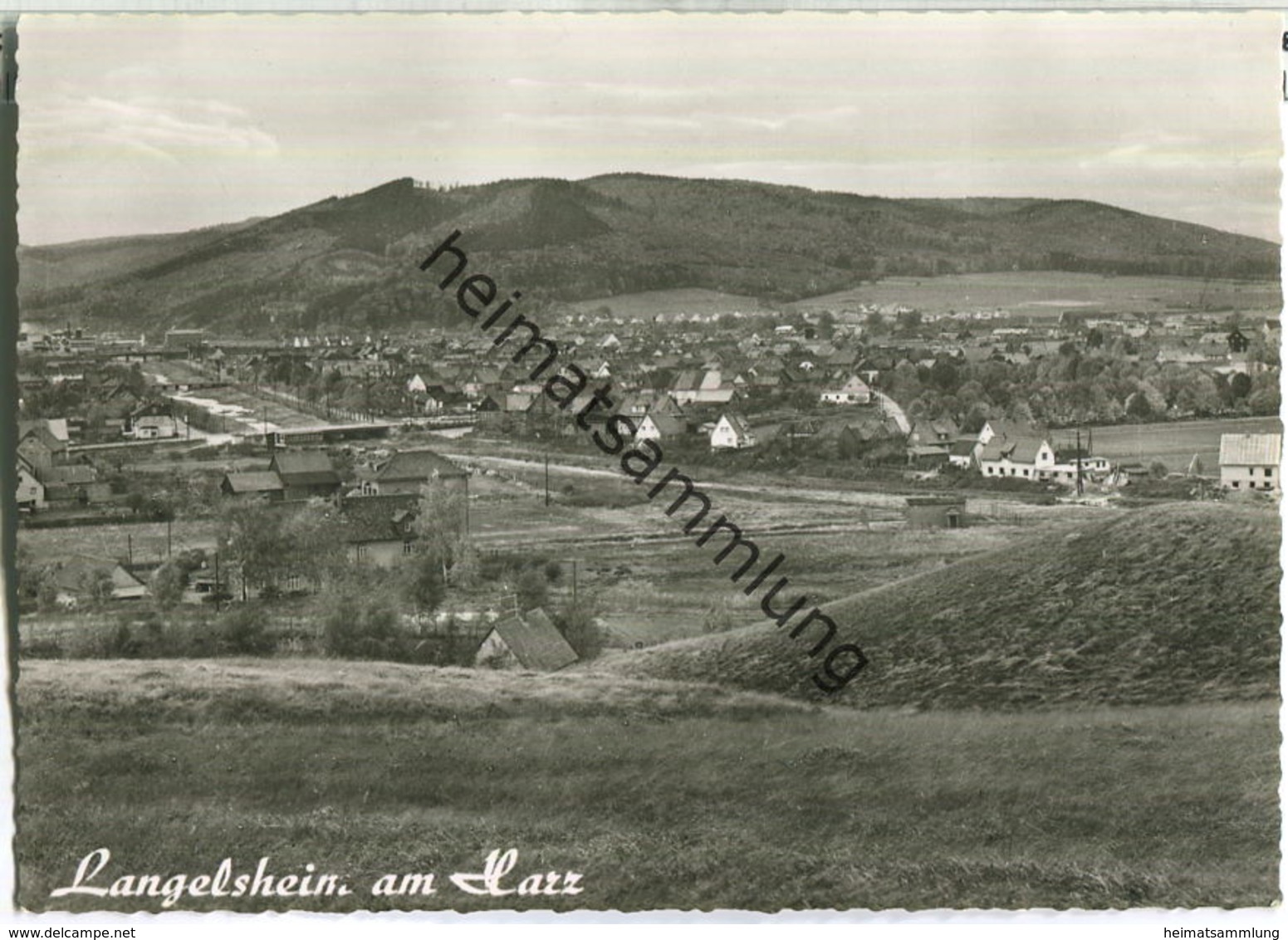 Langelsheim - Foto-Ansichtskarte - Verlag Kurt Lorenz Goslar - Langelsheim