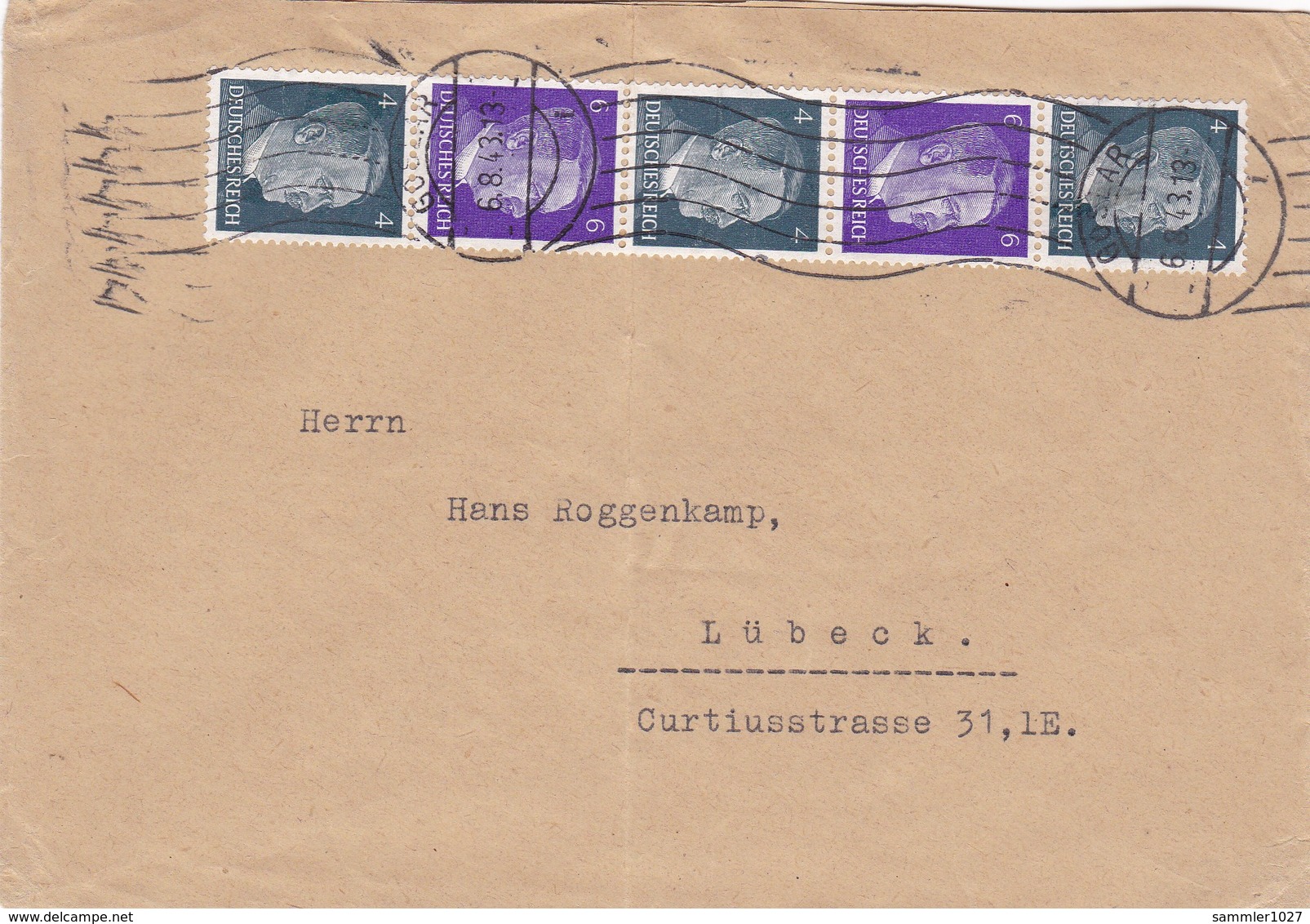 Brief Aus Goslar 1943 - Briefe U. Dokumente