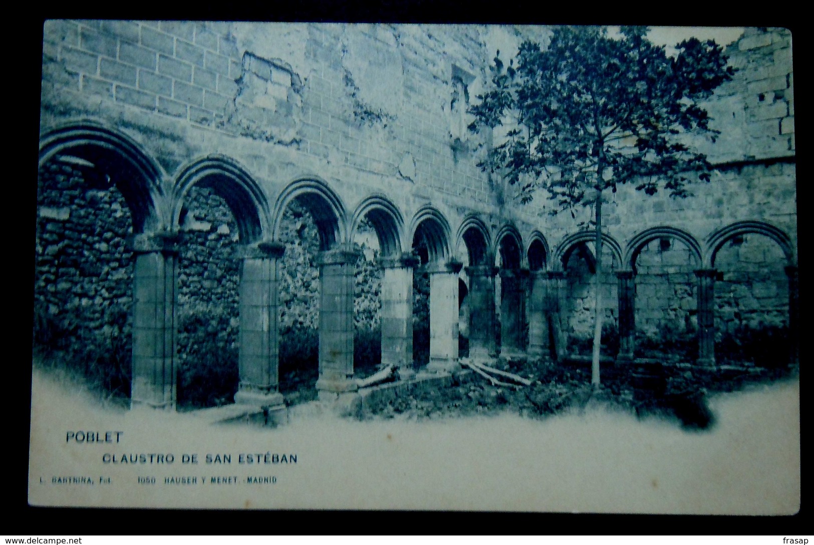 CPA-KP-PC- ESPAGNE Poblet CLAUSTRO DE SANT ESTEBAN  Monasterio De Santa Maria De Poblet - Tarragona