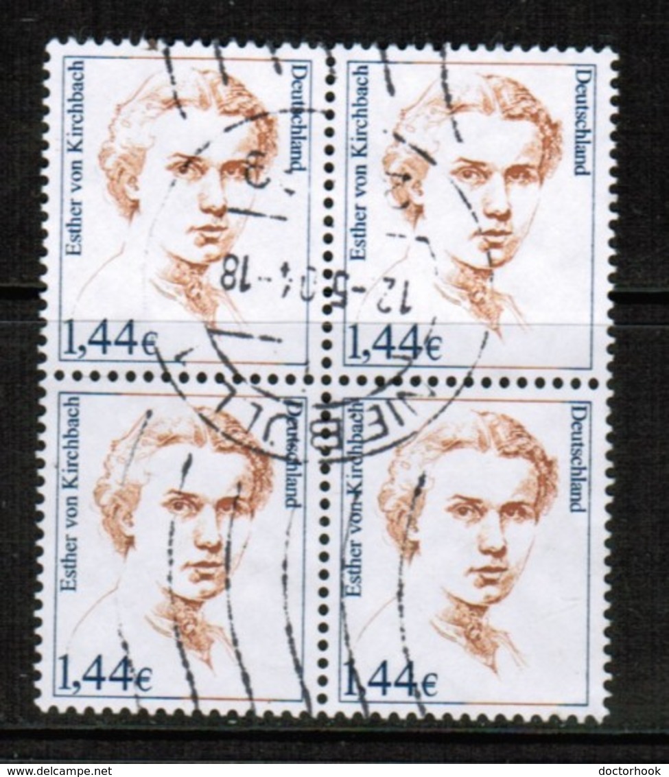 GERMANY  Scott # 2188  VF USED BLOCK Of 4 (Stamp Scan # 463) - Used Stamps