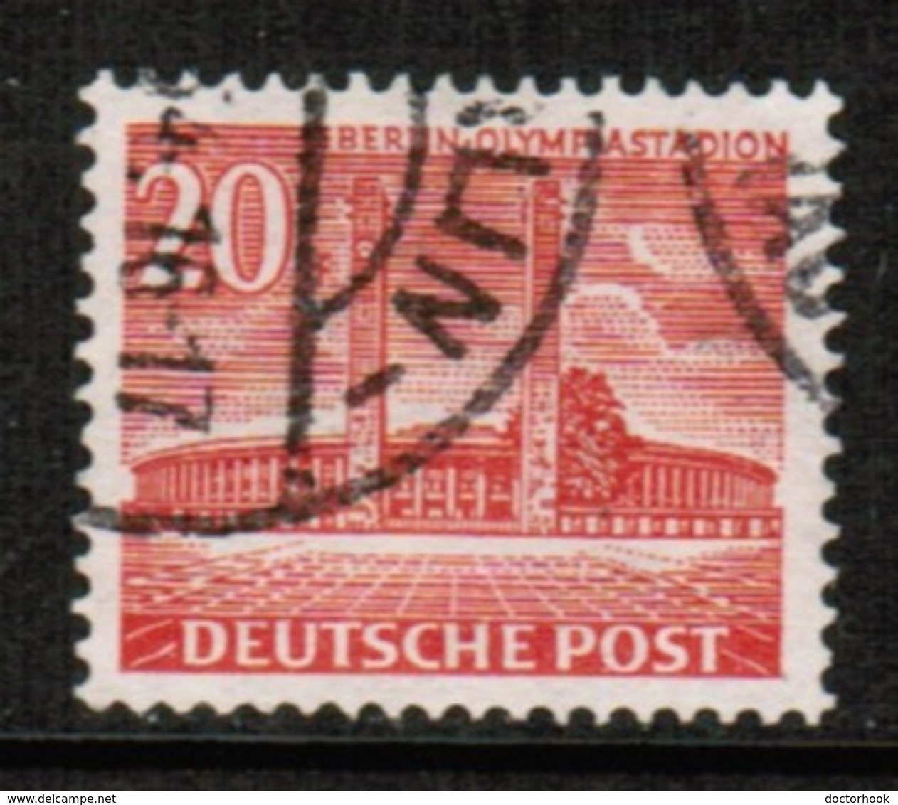 GERMANY---BERLIN  Scott # 9N 102  VF USED (Stamp Scan # 463) - Used Stamps