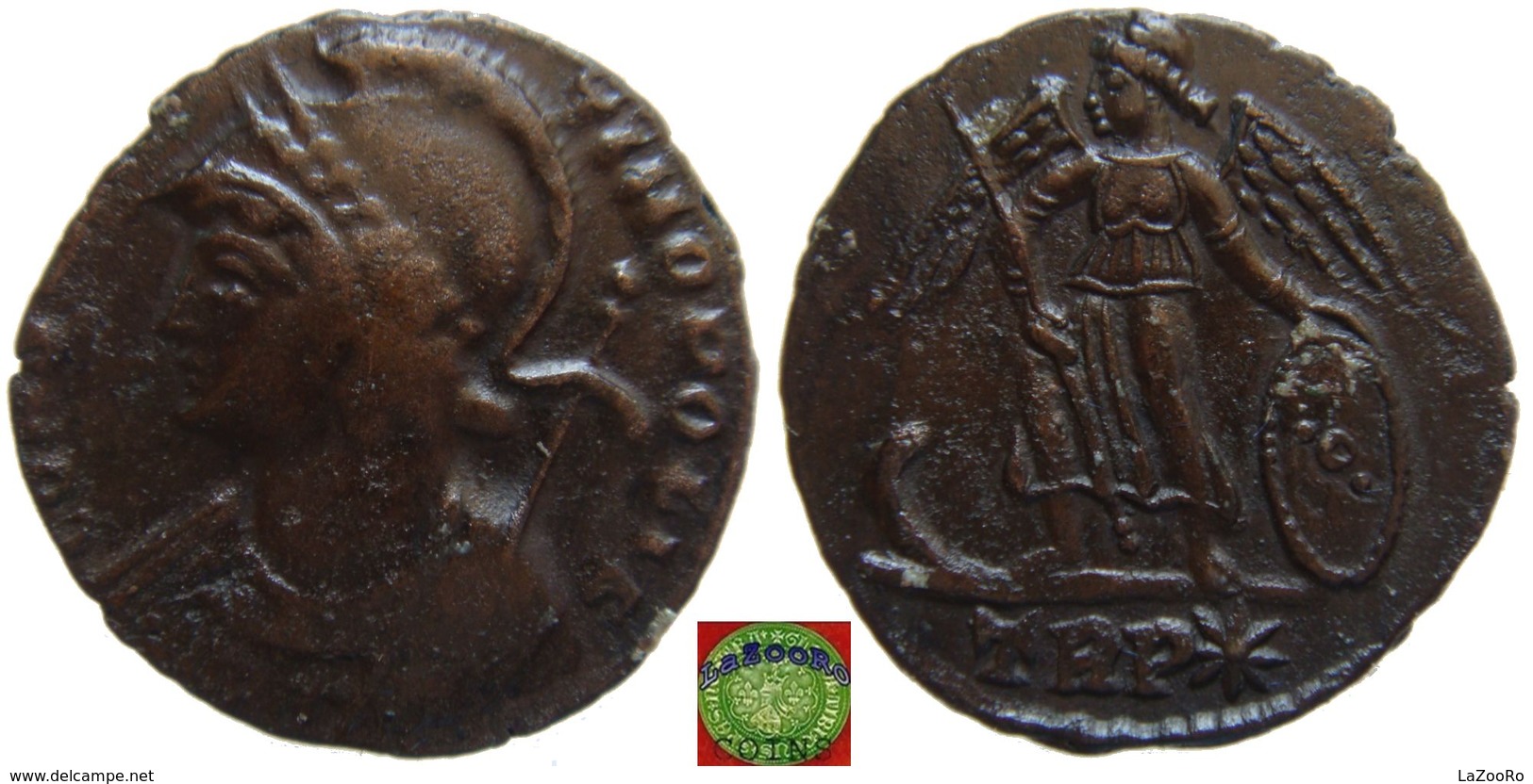 Roman Empire - AE Follis Of Constantine The Great (306 - 337 AD), CONSTANTINOPOLIS - Der Christlischen Kaiser (307 / 363)