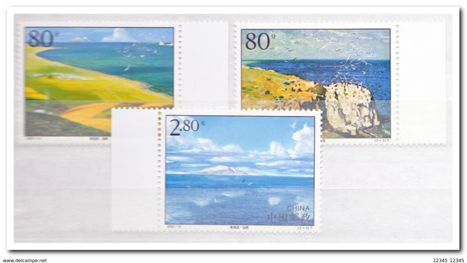 China 2002, Postfris MNH, Qinghai Lake - Ongebruikt