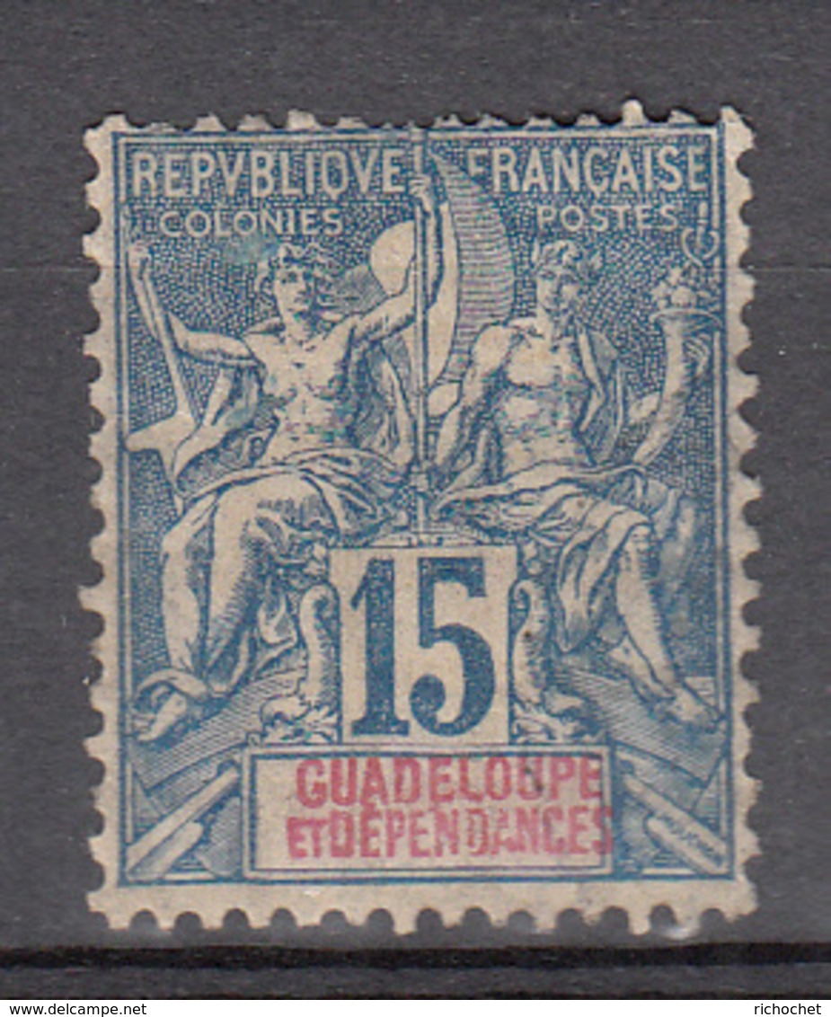 Guadeloupe 32 * - Unused Stamps