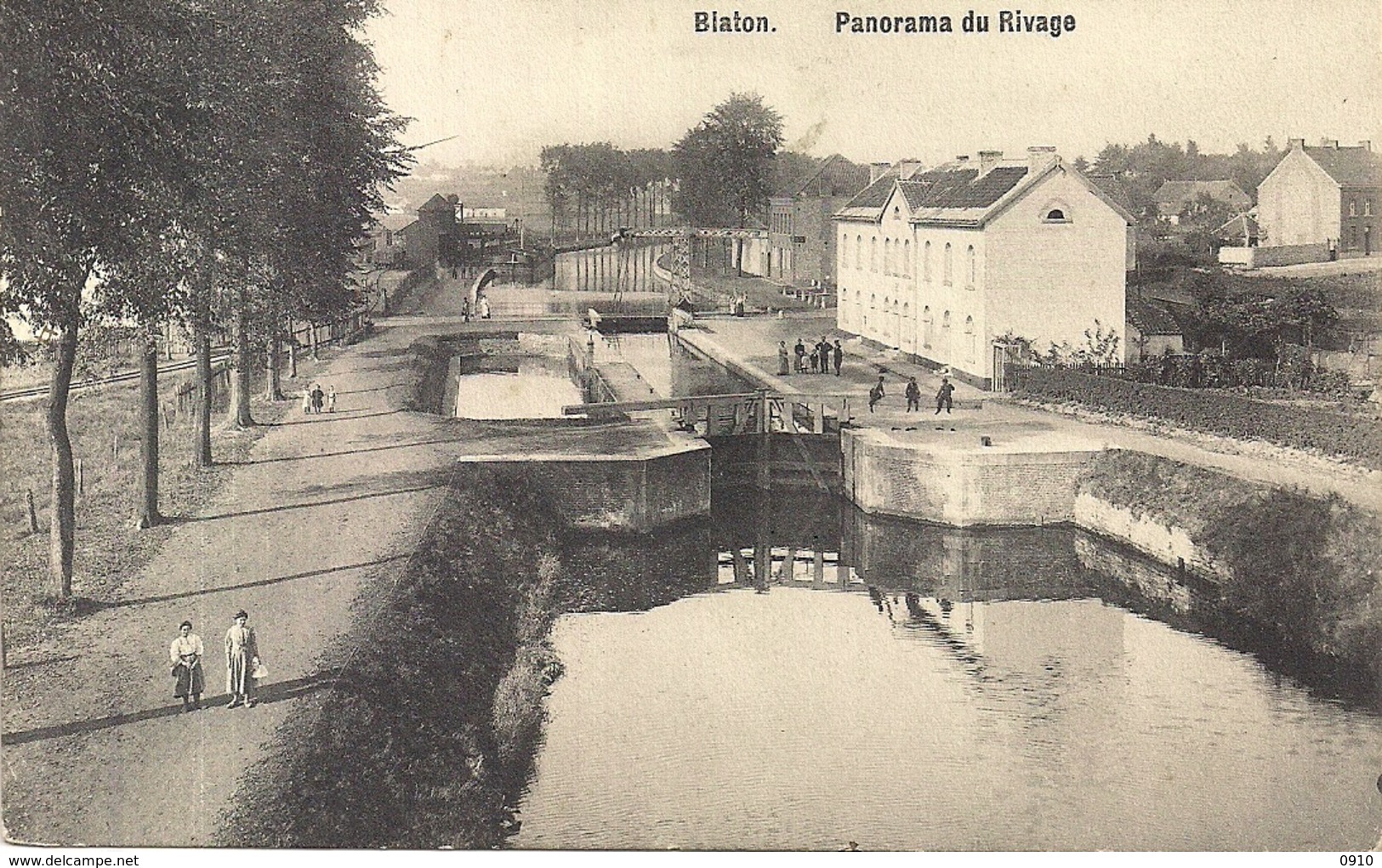 BLATON-BERNISSART "PANORAMA DU RIVAGE-CANAL BLATON-AAT" - Bernissart