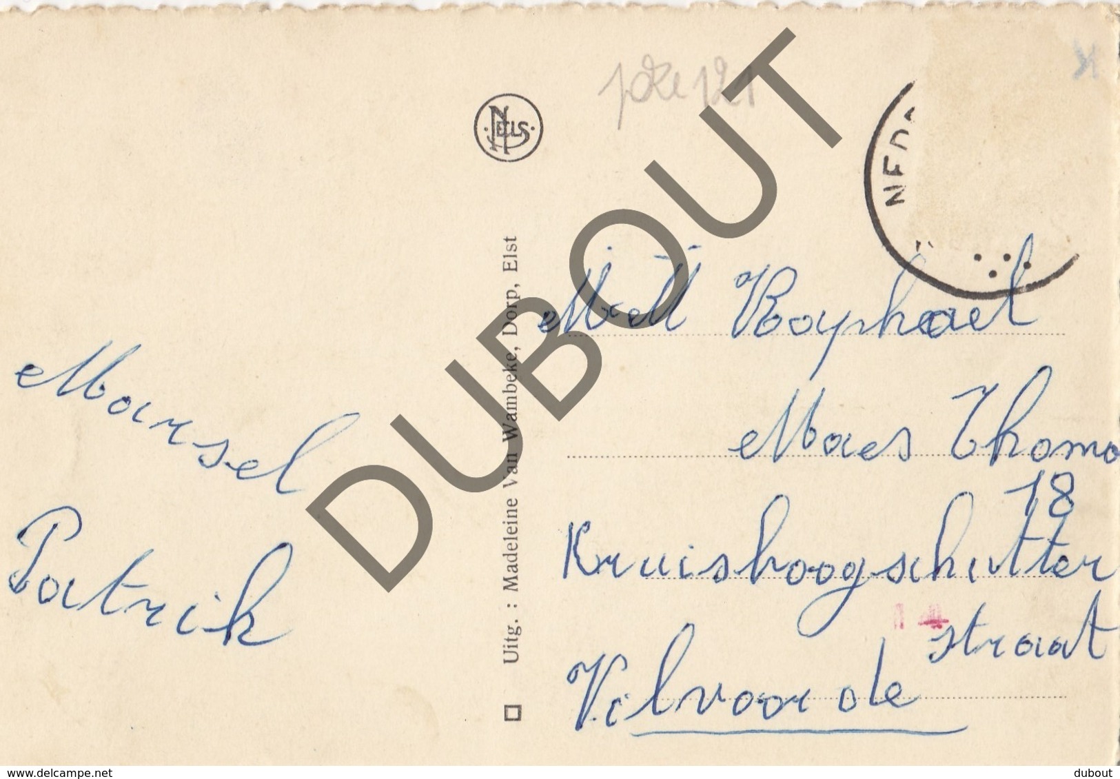 Postkaart/Carte Postale ELST Klooster (O148) - Brakel