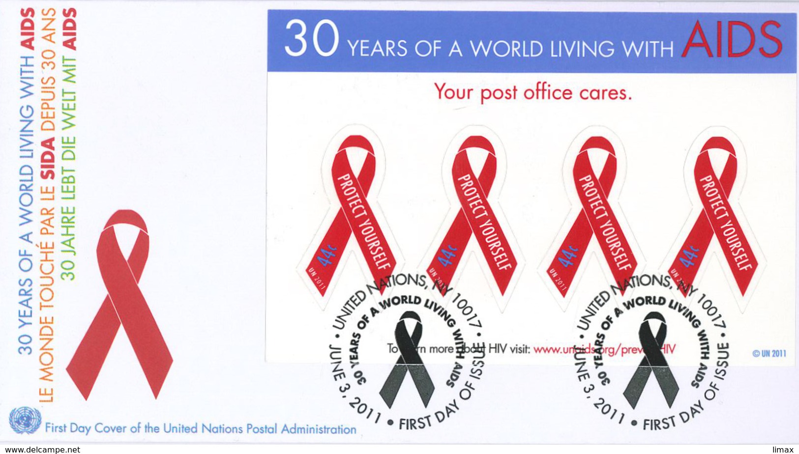 Protect Yourself Aids - Storia Postale
