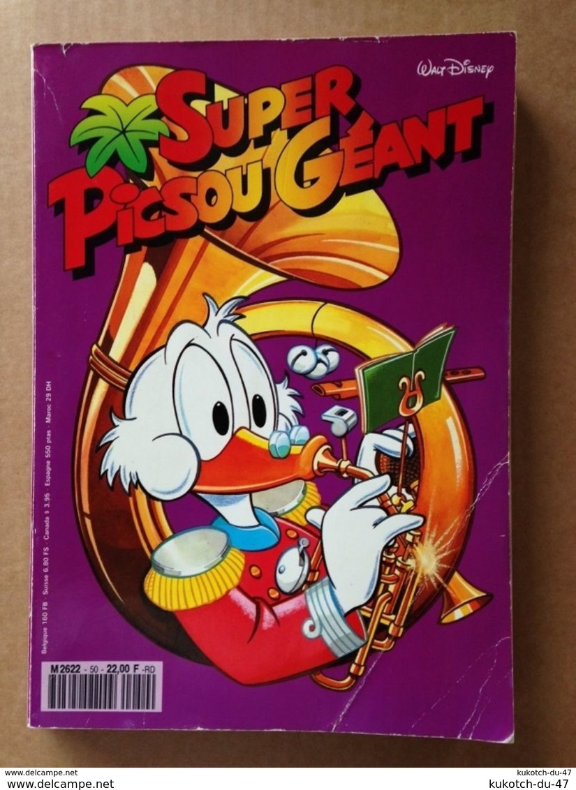 Disney - Super Picsou Géant - Année 1992 - N°50 - Picsou Magazine