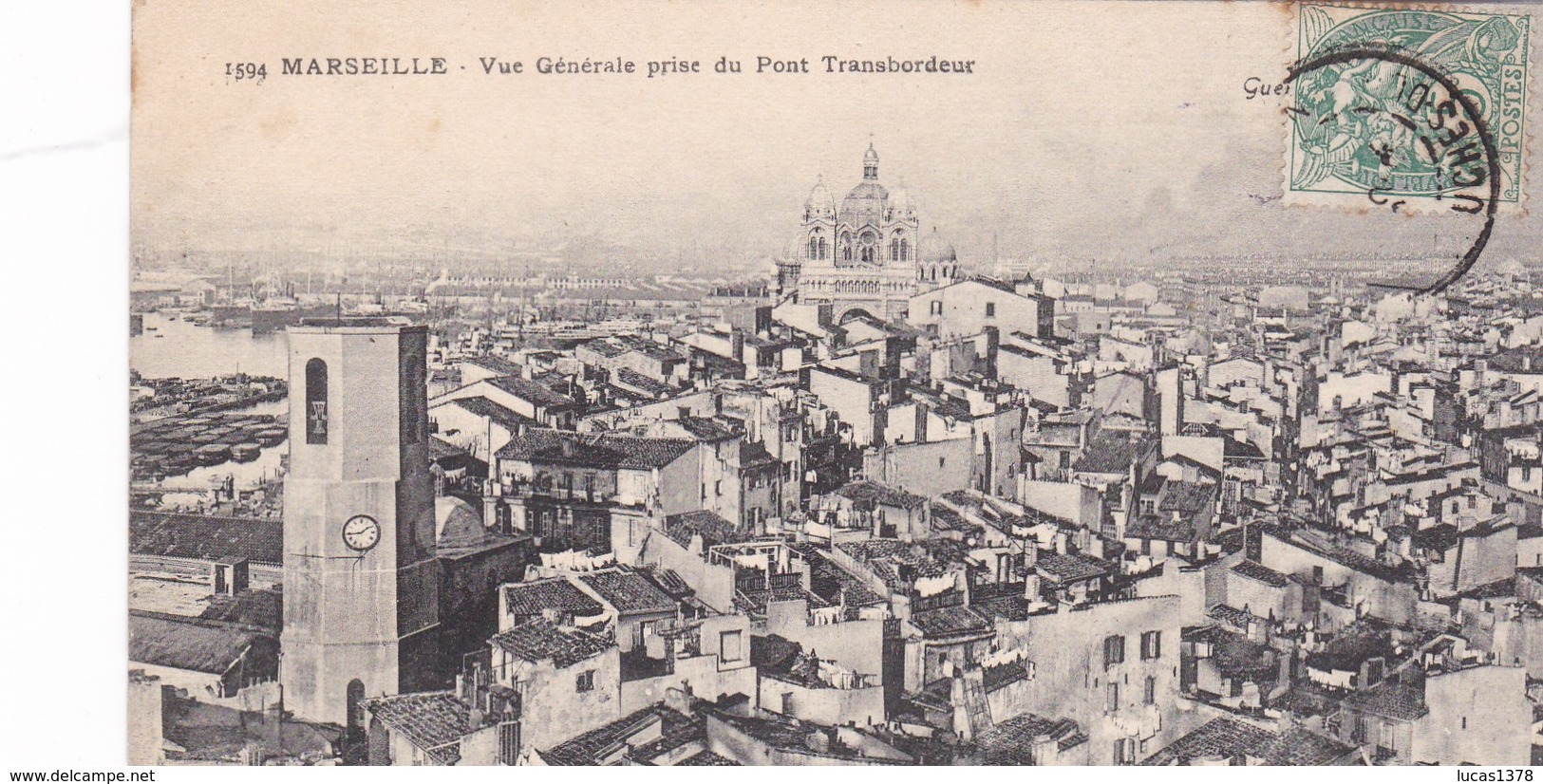 13 / MARSEILLE / VUE GENERALE PRISE DU PONT TRANSBORDEUR / GUENDE 1594 - Unclassified