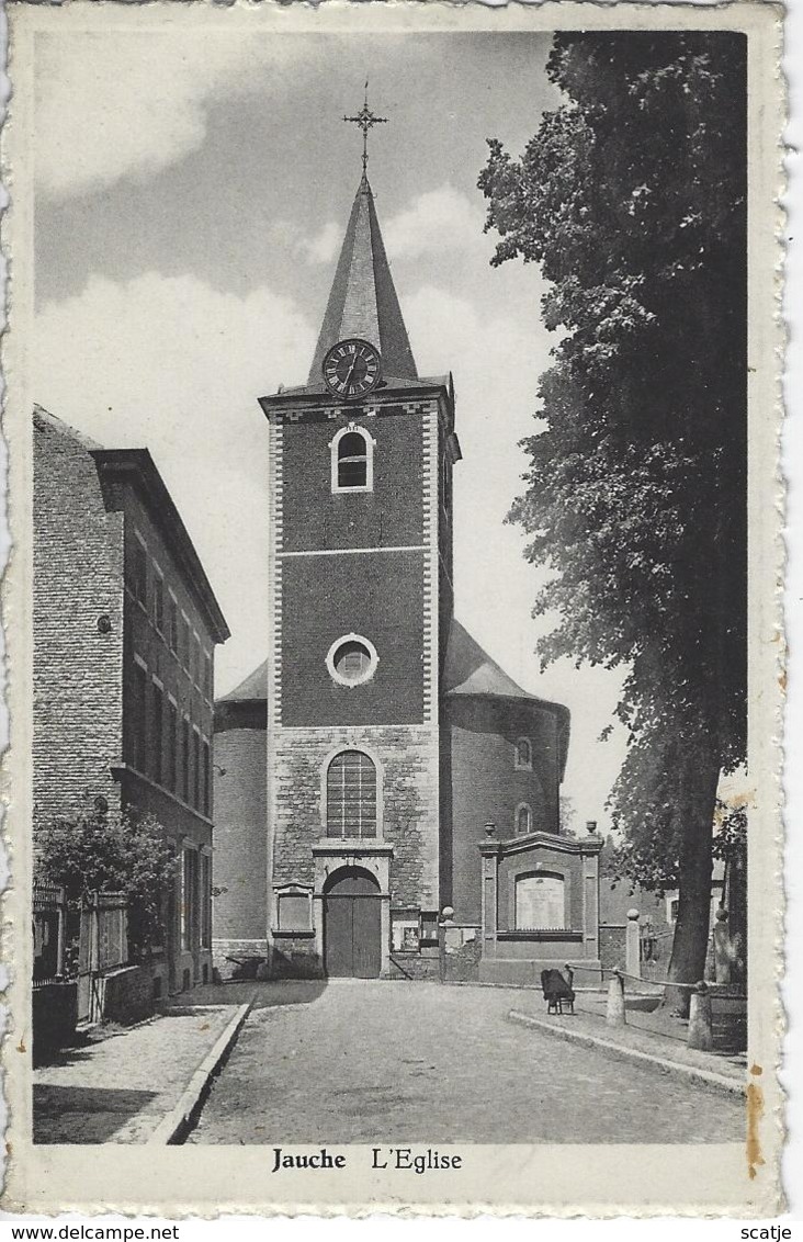 Jauche    L'Eglise   -   1951  Naar  Gand - Orp-Jauche